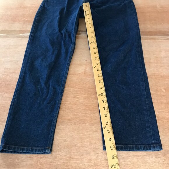 Patagonia Women's Straight Leg Jeans - Dark Blue - Picture 7 of 12